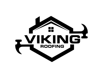 Viking Roofing logo design by Greenlight