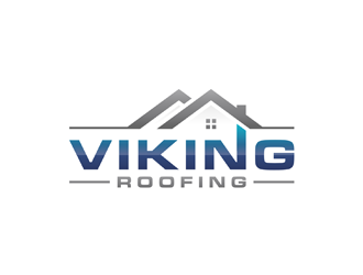 Viking Roofing logo design by ndaru