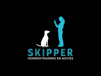 Skipper hondentraining en advies logo design by Boomstudioz