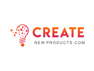 Create New Products.com logo design by JessicaLopes