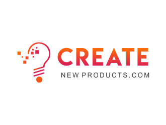 Create New Products.com logo design by JessicaLopes
