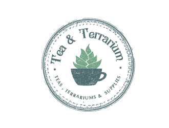 Tea & Terrarium logo design by Rachel
