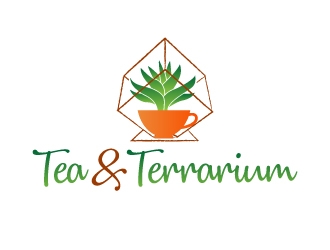 Tea & Terrarium logo design by jaize