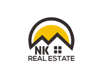 Real Estate by NK logo design by zluvig