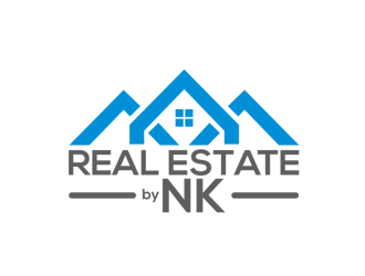 Real Estate by NK logo design by zluvig