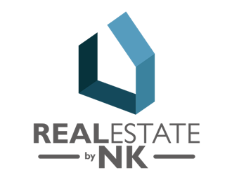 Real Estate by NK logo design by zluvig