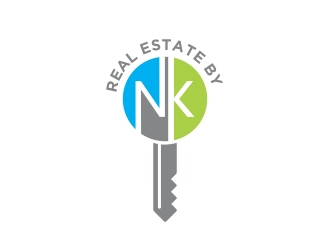 Real Estate by NK logo design by cikiyunn