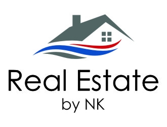 Real Estate by NK logo design by jetzu