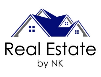 Real Estate by NK logo design by jetzu