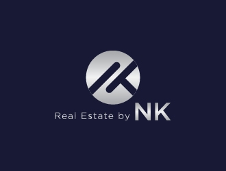 Real Estate by NK logo design by wongndeso