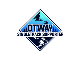 Otway Singletrack Supporter logo design by firstmove