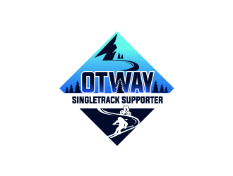 Otway Singletrack Supporter logo design by firstmove