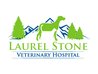 Laurel Stone Veterinary Hospital logo design by torresace