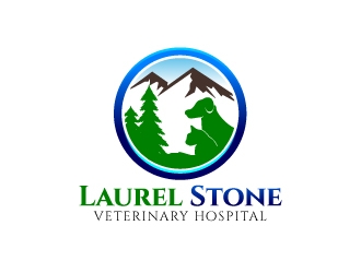 Laurel Stone Veterinary Hospital logo design by mawanmalvin
