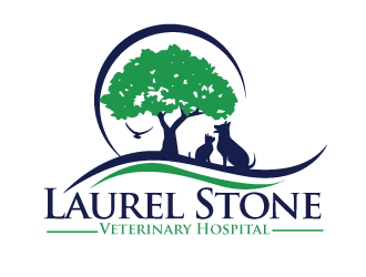 Laurel Stone Veterinary Hospital logo design by bloomgirrl