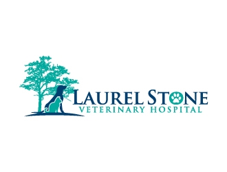 Laurel Stone Veterinary Hospital logo design by jaize