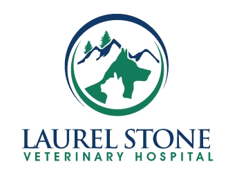 Laurel Stone Veterinary Hospital logo design by PMG