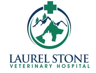 Laurel Stone Veterinary Hospital logo design by PMG