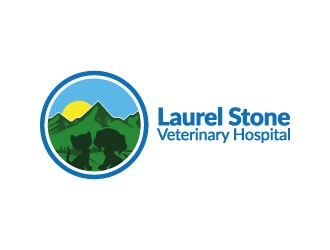 Laurel Stone Veterinary Hospital logo design by Javiernet18