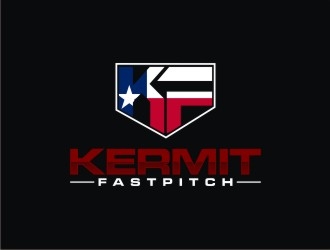 Kermit Fastpitch logo design by agil