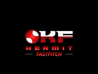 Kermit Fastpitch logo design by samuraiXcreations