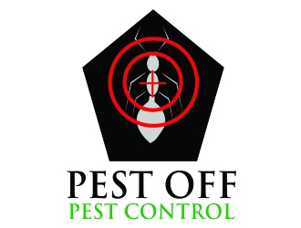 Pest Off Pest Control logo design by ElonStark
