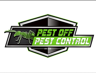 Pest Off Pest Control logo design by rikFantastic