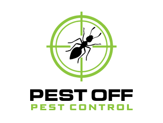 Pest Off Pest Control logo design by aldesign