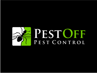 Pest Off Pest Control logo design by Girly
