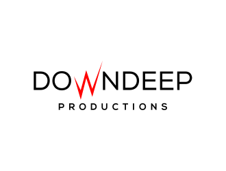 DownDeep Productions  logo design by cintoko