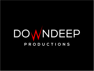 DownDeep Productions  logo design by cintoko