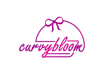 curvybloom logo design by uttam