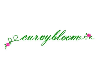 curvybloom logo design by uttam