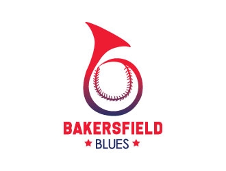 Bakersfield Blues logo design by Webphixo