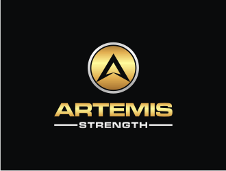 Artemis Strength  logo design by mbamboex