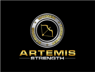 Artemis Strength  logo design by evdesign