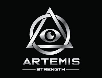 Artemis Strength  logo design by Webphixo