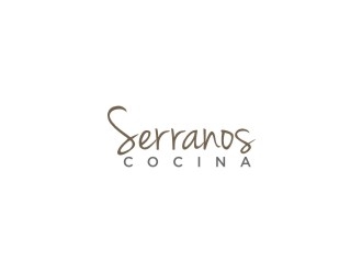 Serranos Cocina logo design by bricton