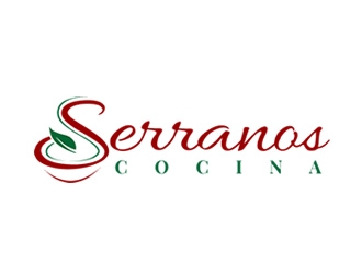 Serranos Cocina logo design by Coolwanz
