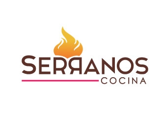 Serranos Cocina logo design by Webphixo