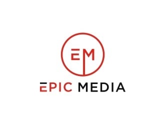 Epic Media logo design by Franky.