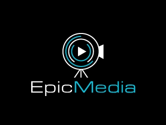 Epic Media logo design by Rock