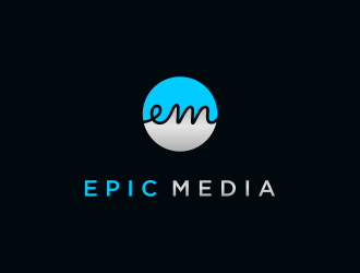 Epic Media logo design by Kraken
