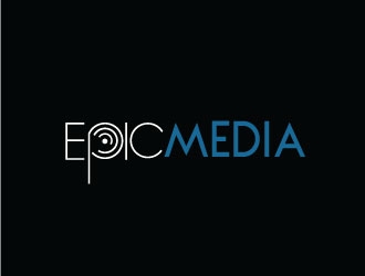 Epic Media logo design by Webphixo