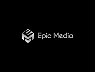Epic Media logo design by Alphaceph