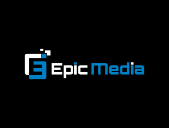 Epic Media logo design by goblin