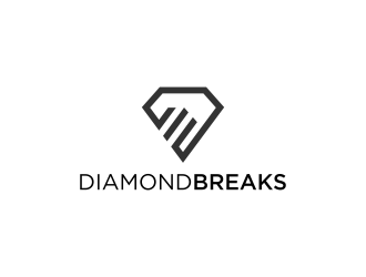 Diamond Breaks logo design by sitizen
