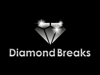 Diamond Breaks logo design by BrightARTS