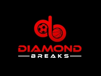 Diamond Breaks logo design by amar_mboiss