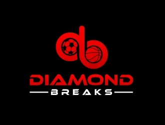Diamond Breaks logo design by amar_mboiss
